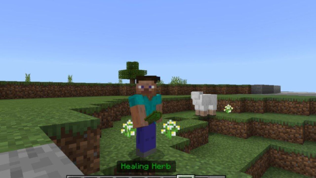 Healing Herbs from RND Mod for Minecraft PE