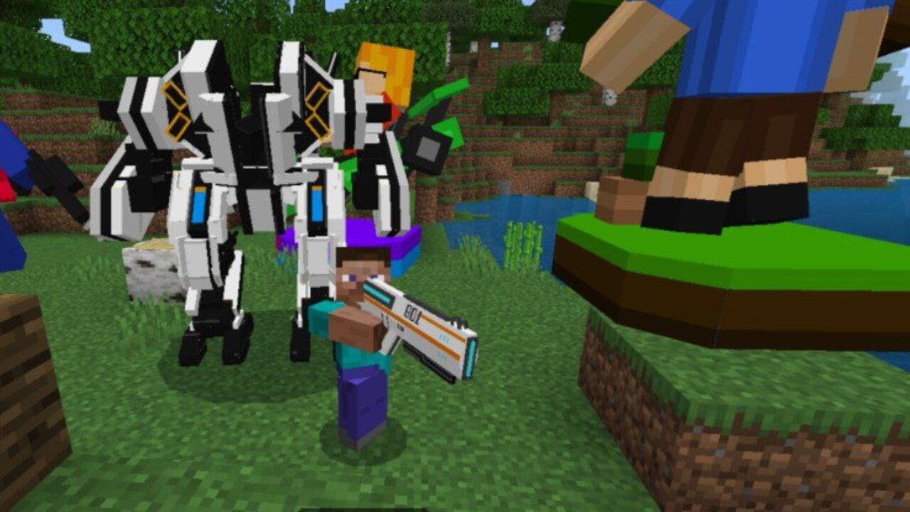 Hellfrem from Sci-Fi Weapon Mod for Minecraft PE