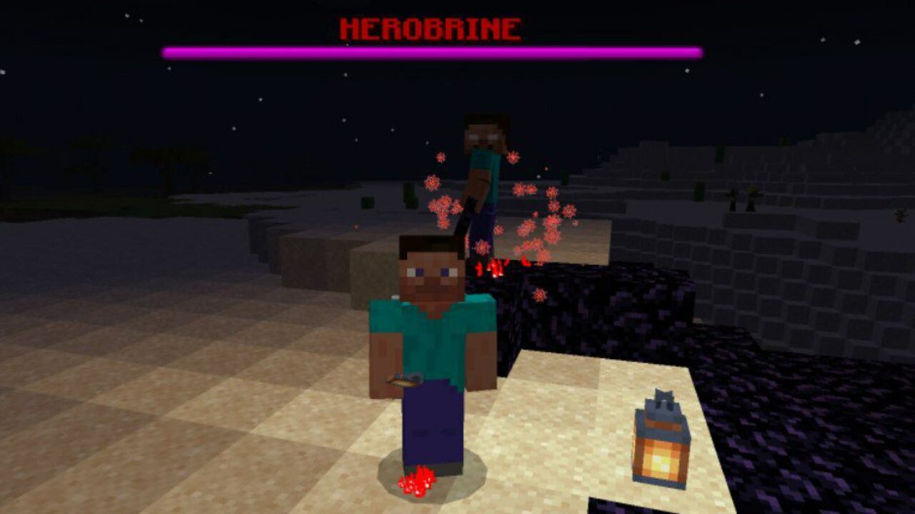 Herobrine 2 Mod for Minecraft PE