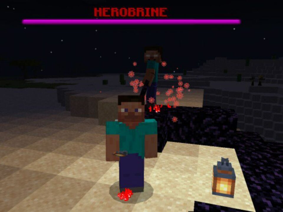 Herobrine 2 Mod for Minecraft PE