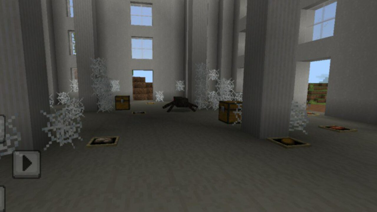 Inside from Building Generation Mod for Minecraft PE