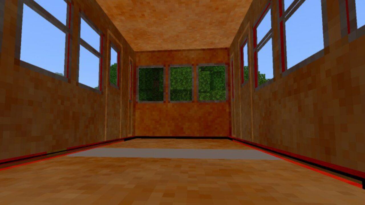 Inside from Railway Mod form Minecraft PE