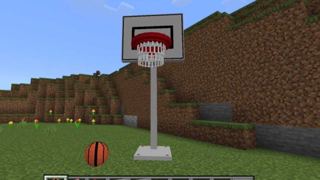 Items from Basketball Mod for Minecraft PE