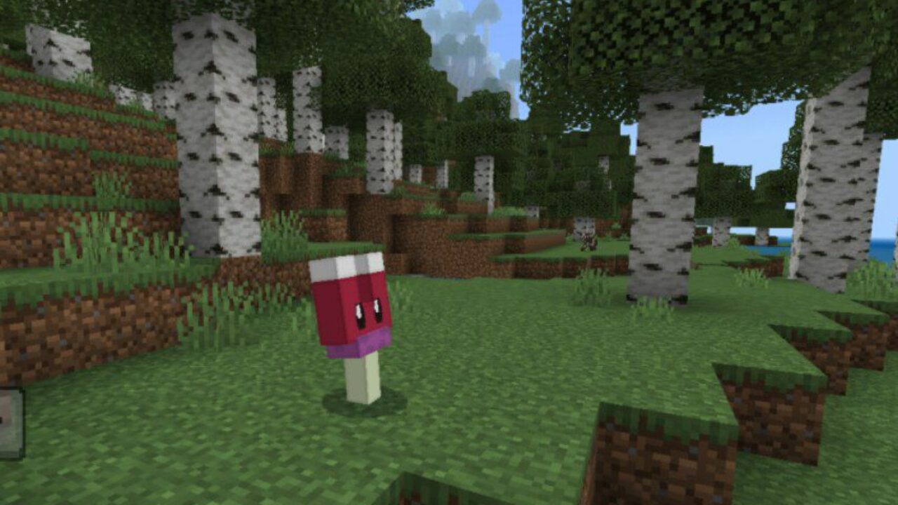 Magnet-Shroom from Plants vs Zombies 2 Mod for Minecraft PE