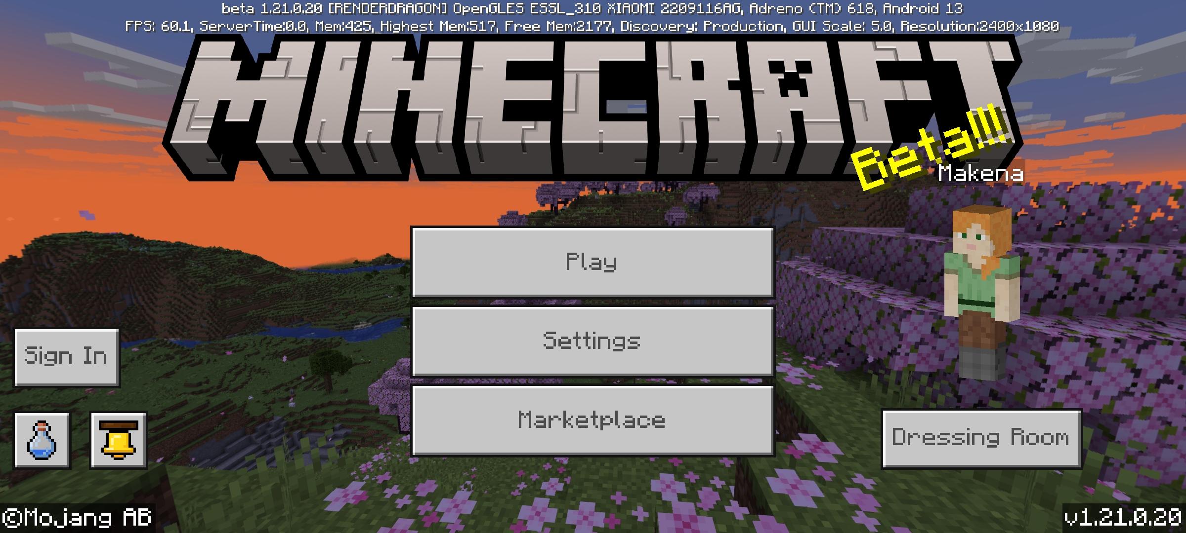 Download Minecraft 1.21.0.20 Free Apk: Minecraft Bedrock 1.21.0.20 for  Android