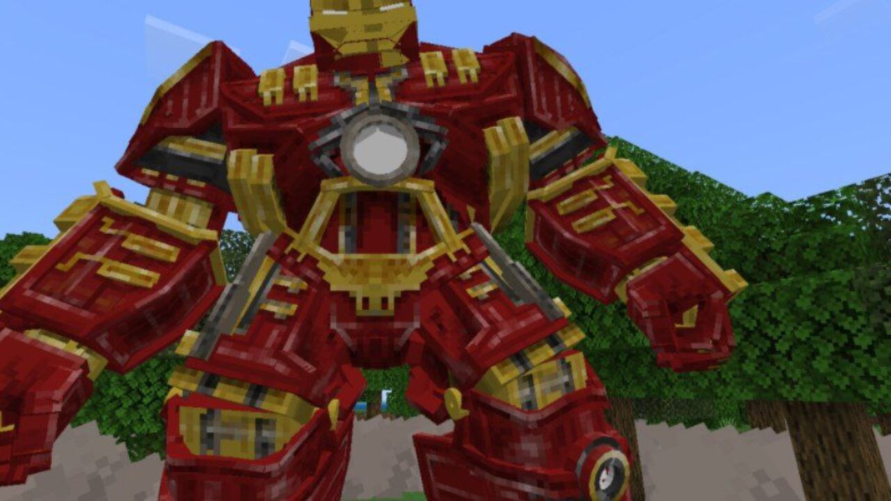 Mob from Hulk Buster Mod for Minecraft PE