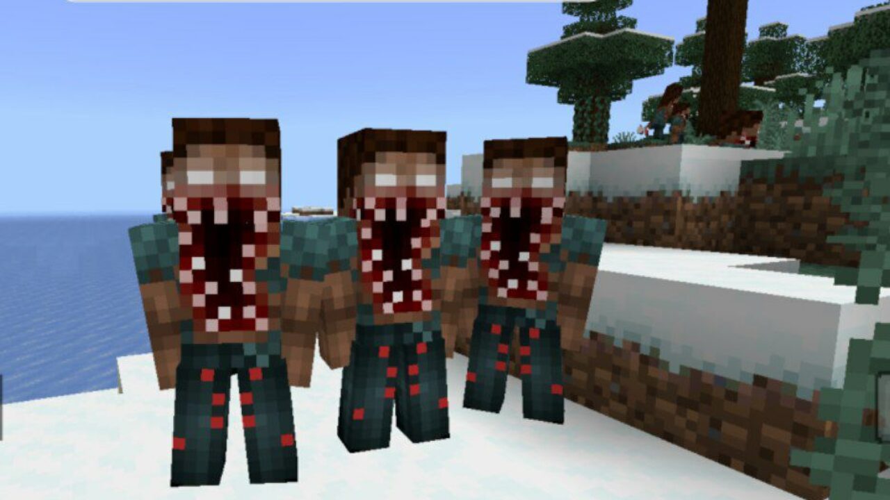 More Mobs from Blood Steve Mod for Minecraft PE