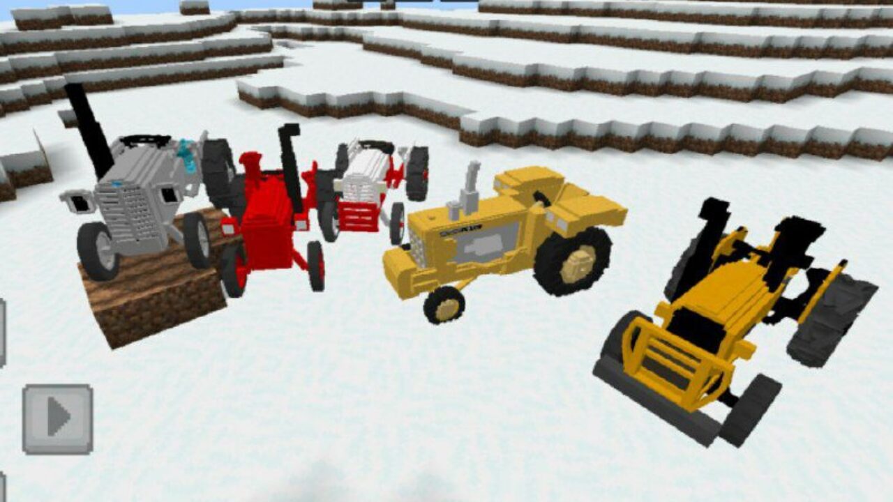 More Variants from Tractors Mod for Minecraft PE