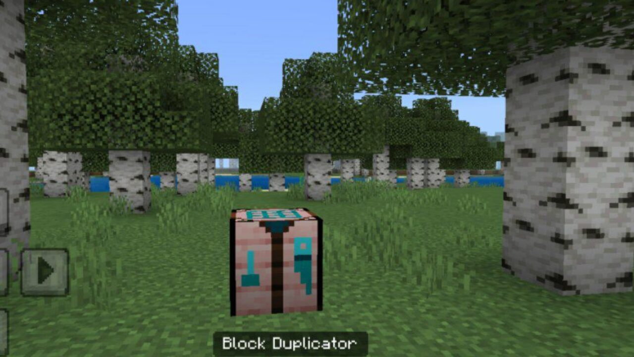 New Block from Copying Buildings Mod for Minecraft PE