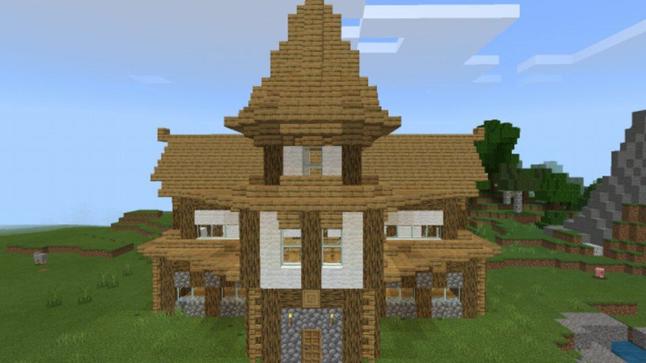 New Buildings Mod for Minecraft PE