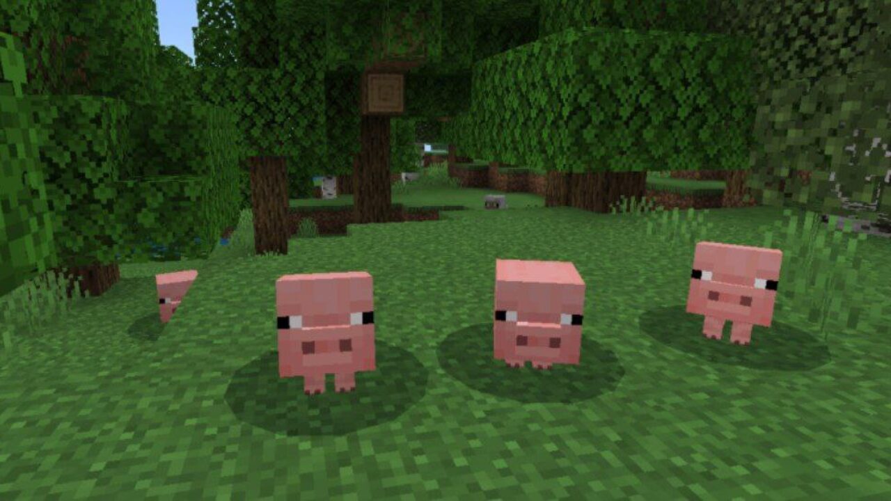 Pig from Baby Mobs Texture Pack for Minecraft PE