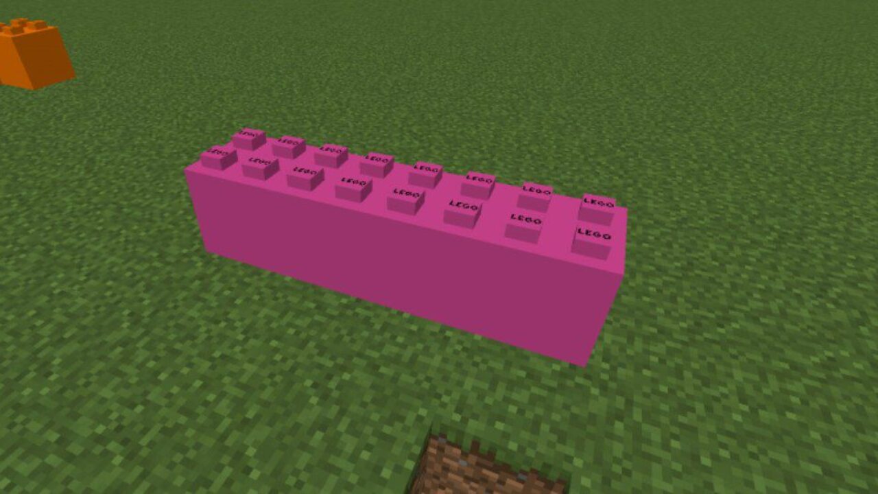 Pink from Lego Mod for Minecraft PE