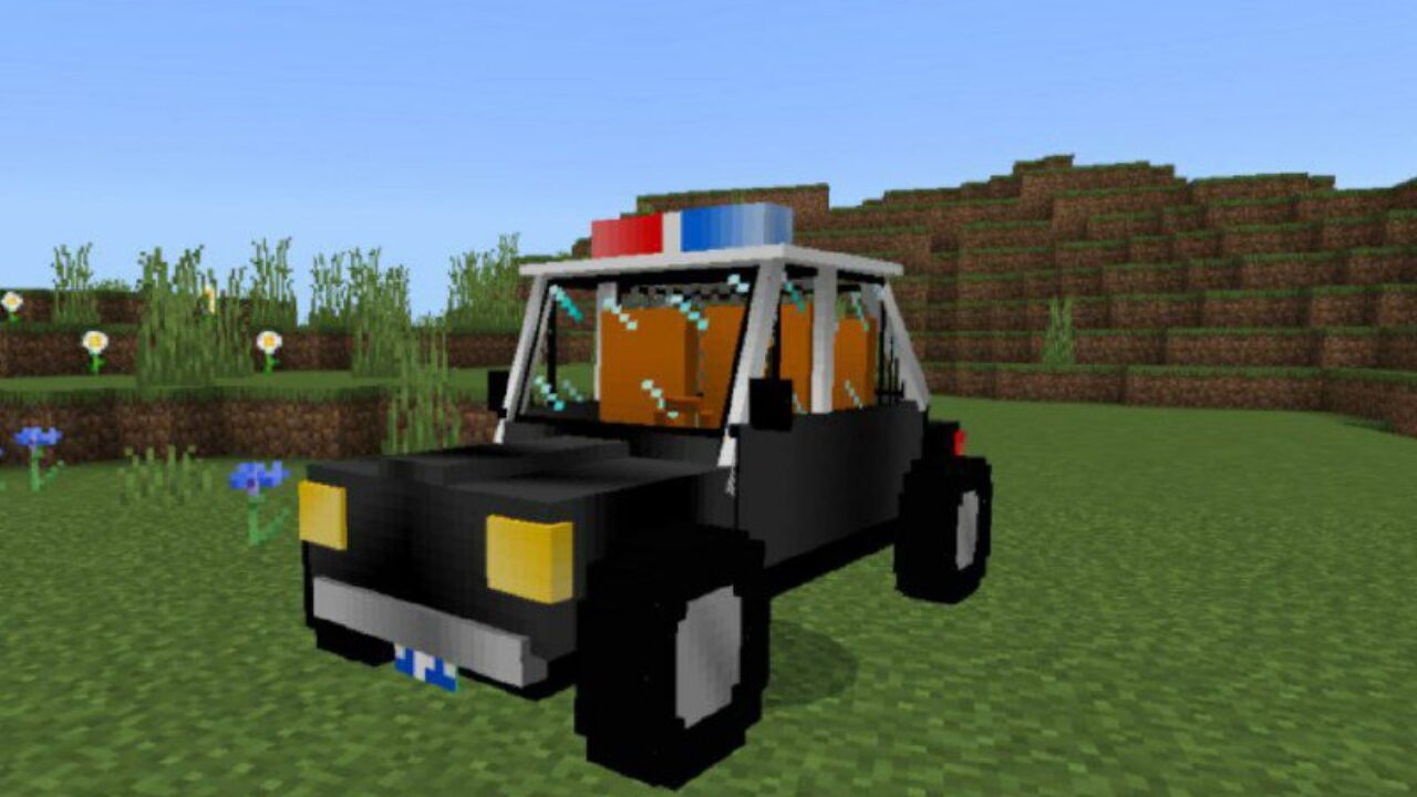 Police from Wheel Mod for Minecraft PE