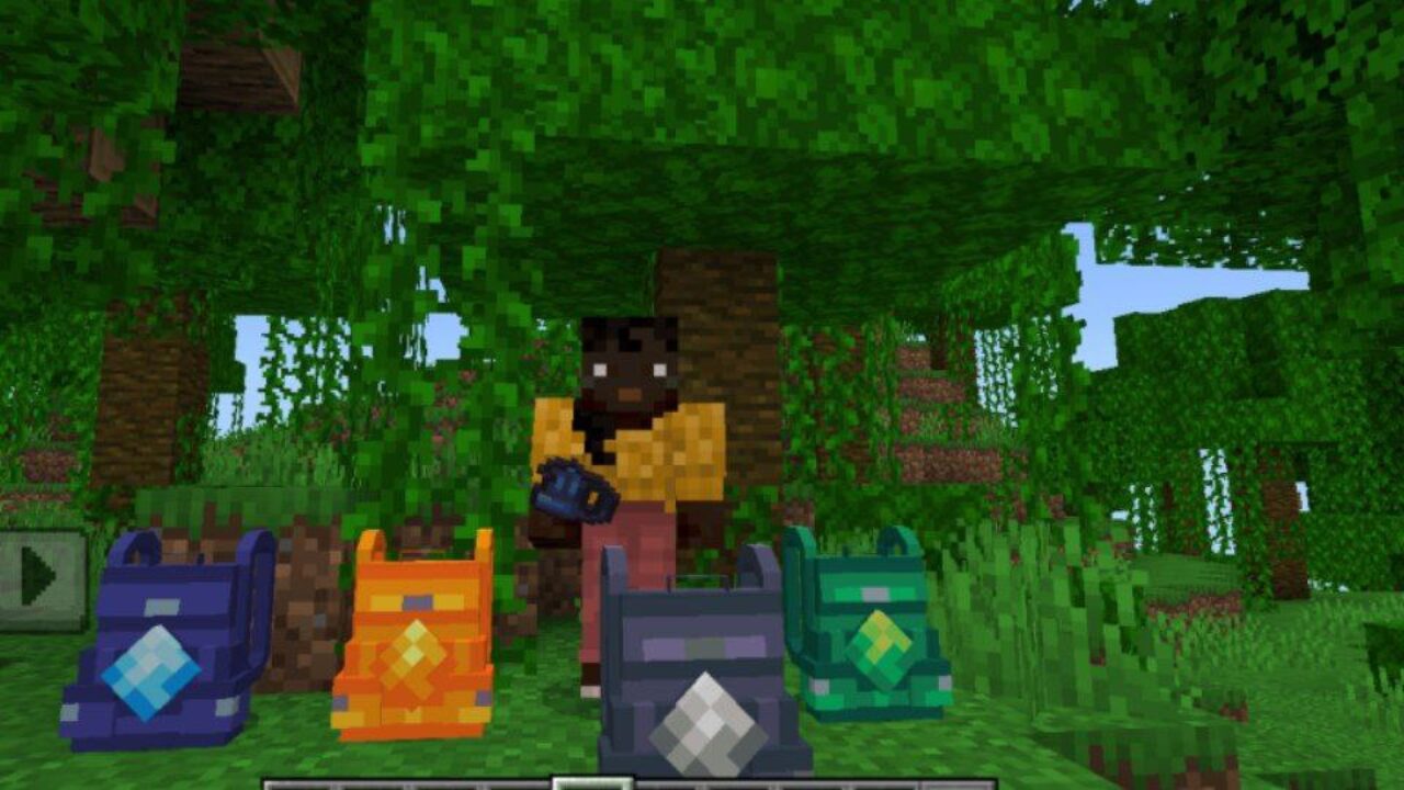 Simple Backpacks Mod for Minecraft PE