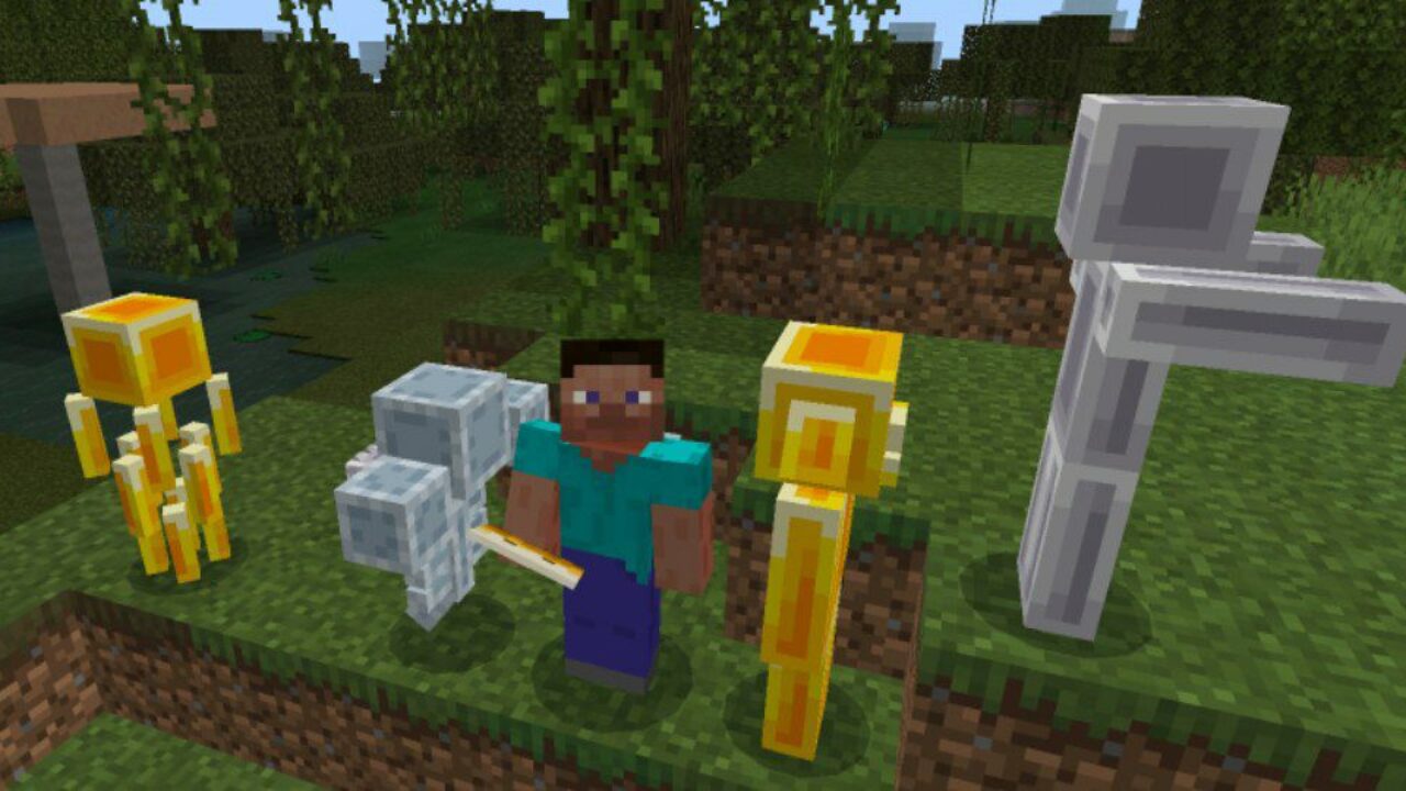 Statues Mod for Minecraft PE