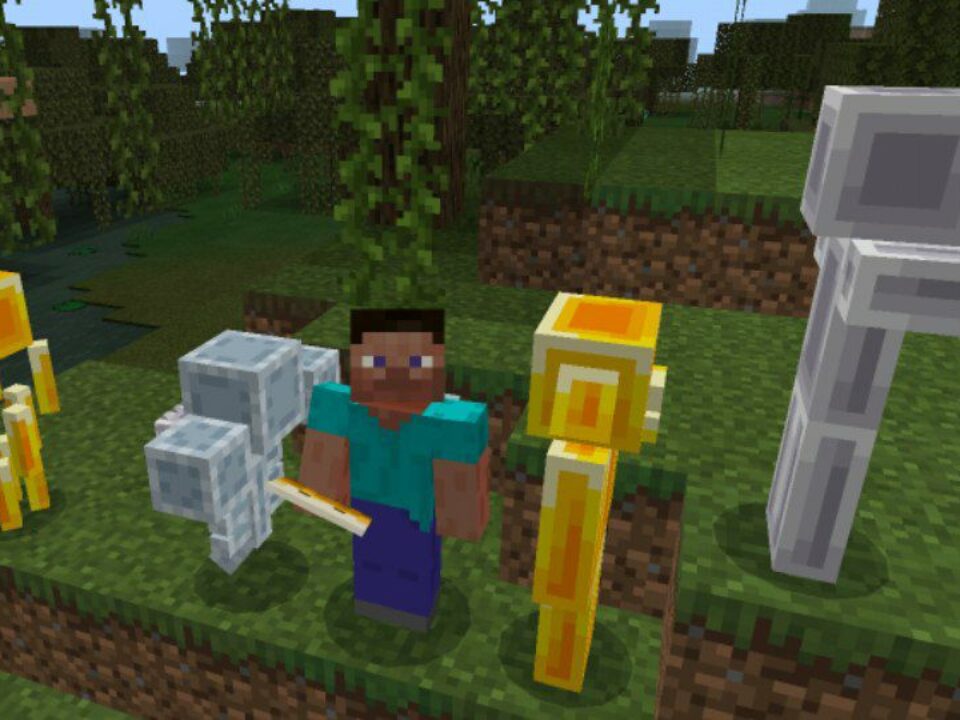 Statues Mod for Minecraft PE