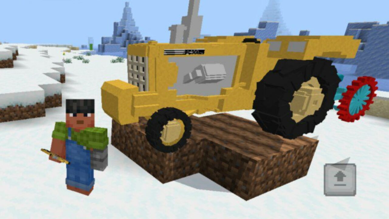 Tractors Mod for Minecraft PE