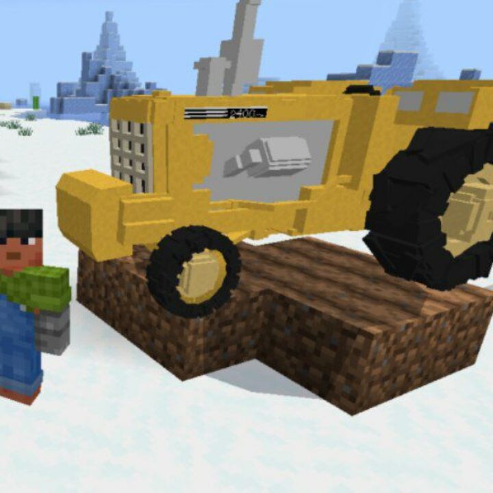 Tractors Mod for Minecraft PE