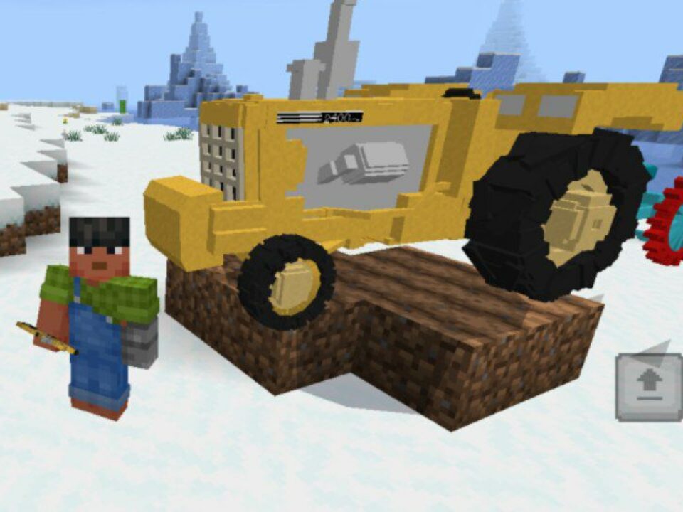 Tractors Mod for Minecraft PE