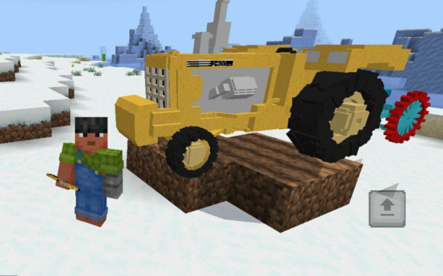 Download Tractors Mod For Minecraft Pe: Tractors Mod For Minecraft 