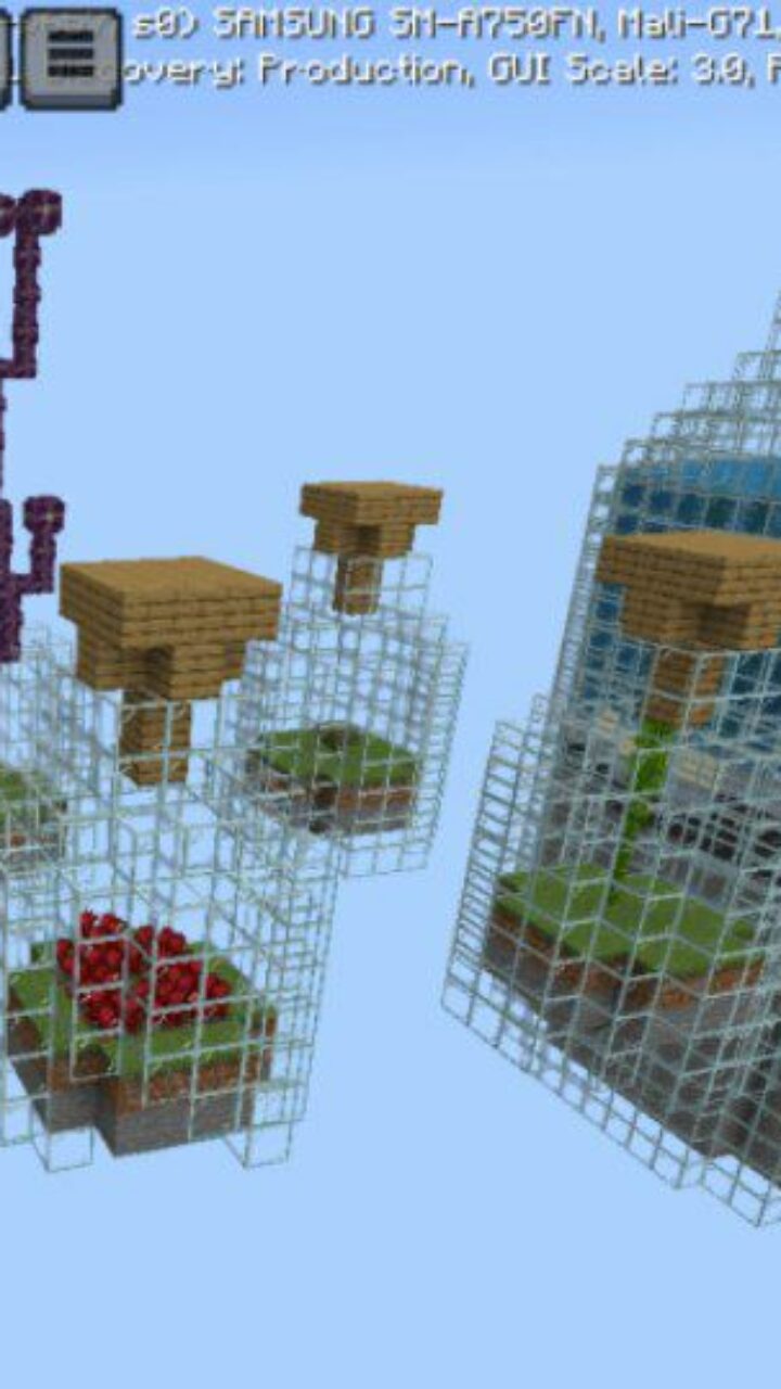 Variants from World in a Jar 2 Map for Minecraft PE