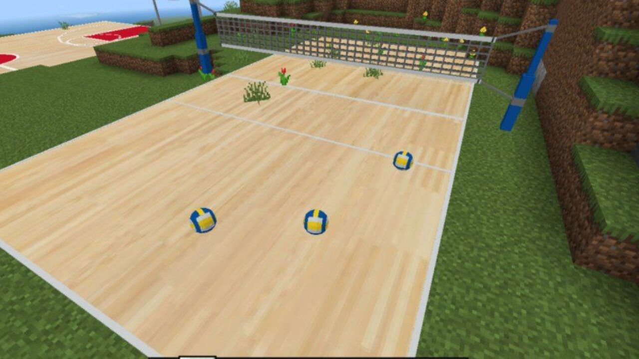 Voleyball from Soccer Mod for Minecraft PE