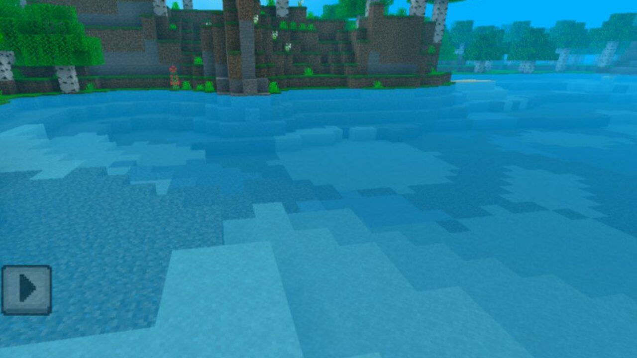 Water from Clouds Texture Pack for Minecraft PE