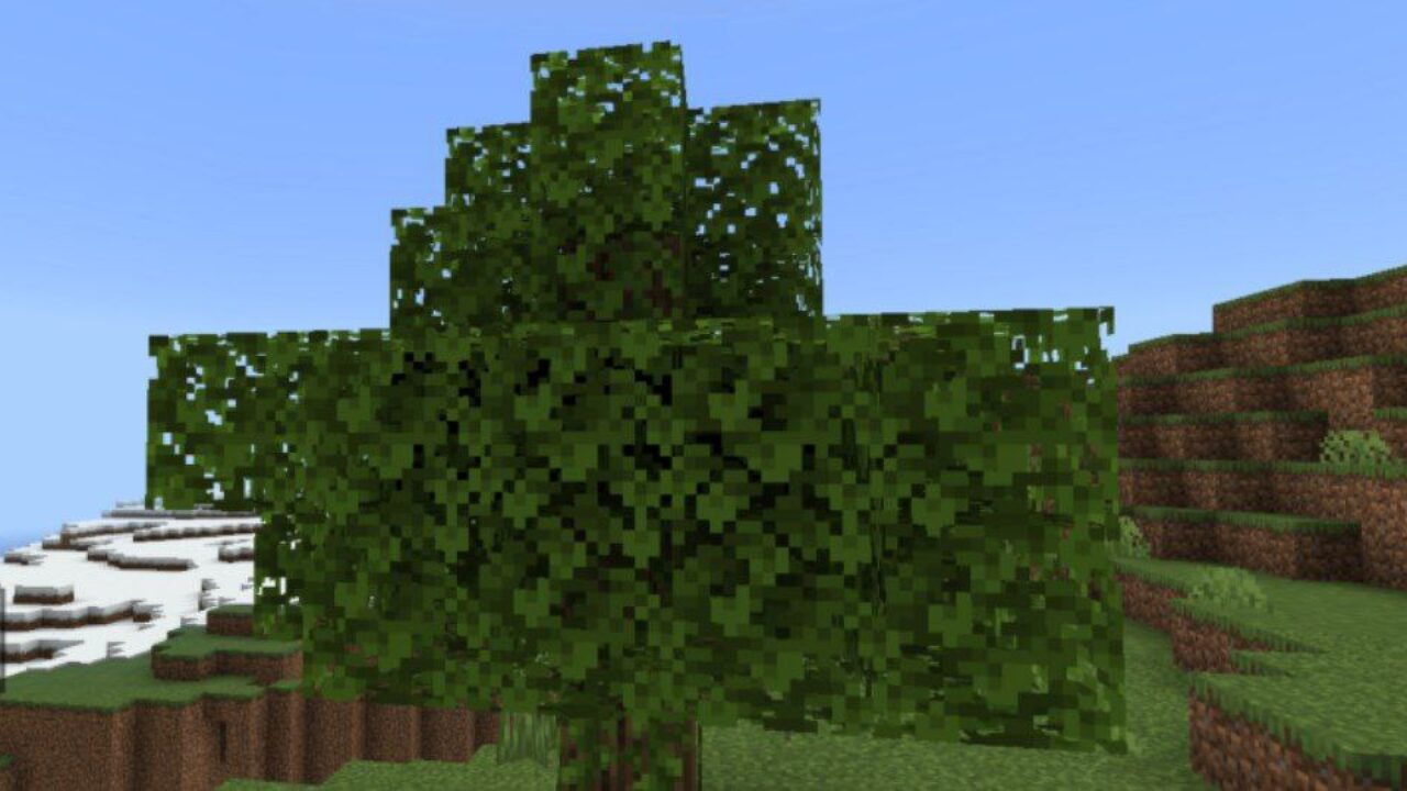 Waving from Plants Texture Pack for Minecraft PE