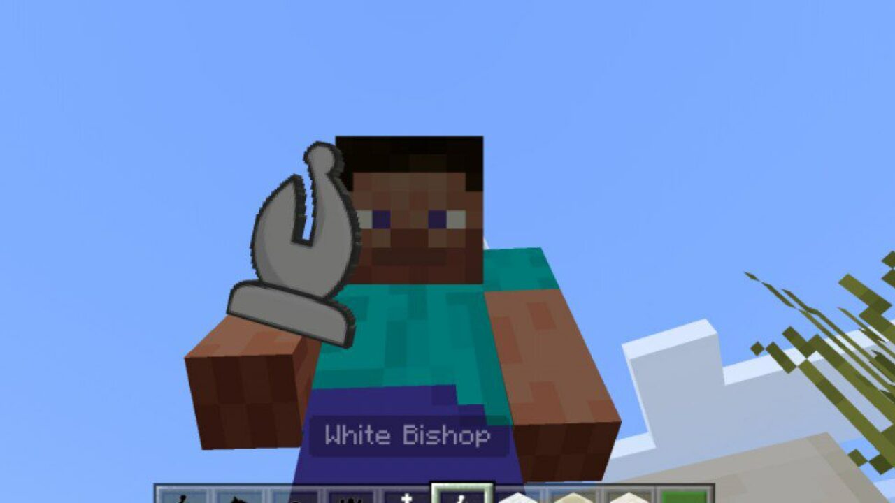 White Bishop from Chess Mod for Minecraft PE