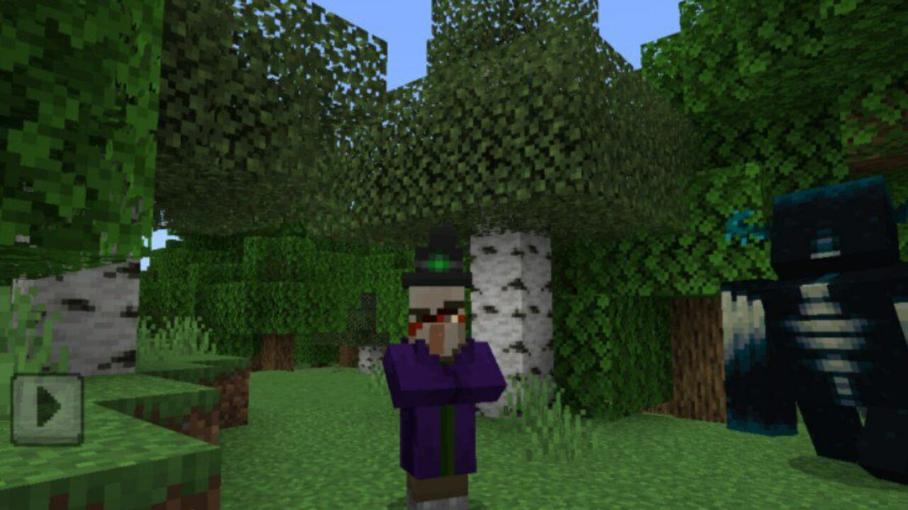 Witch from Realistic Damage Texture Pack for Minecraft PE