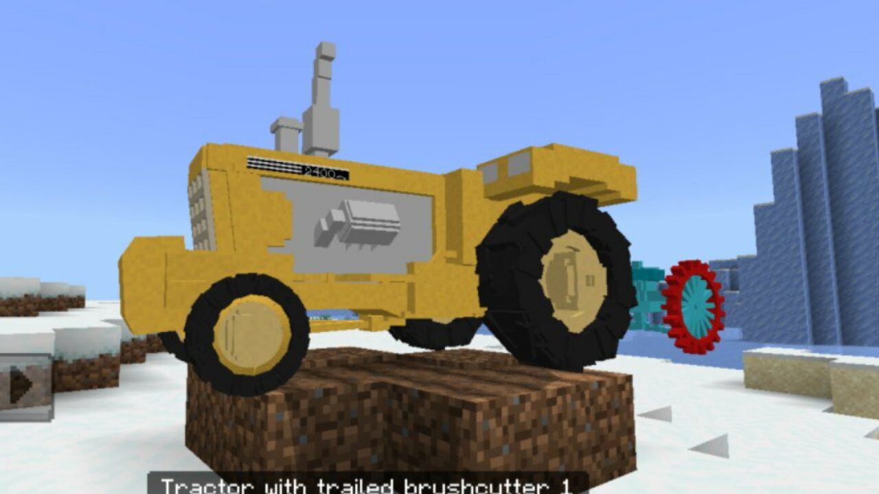 Yellow from Tractors Mod for Minecraft PE