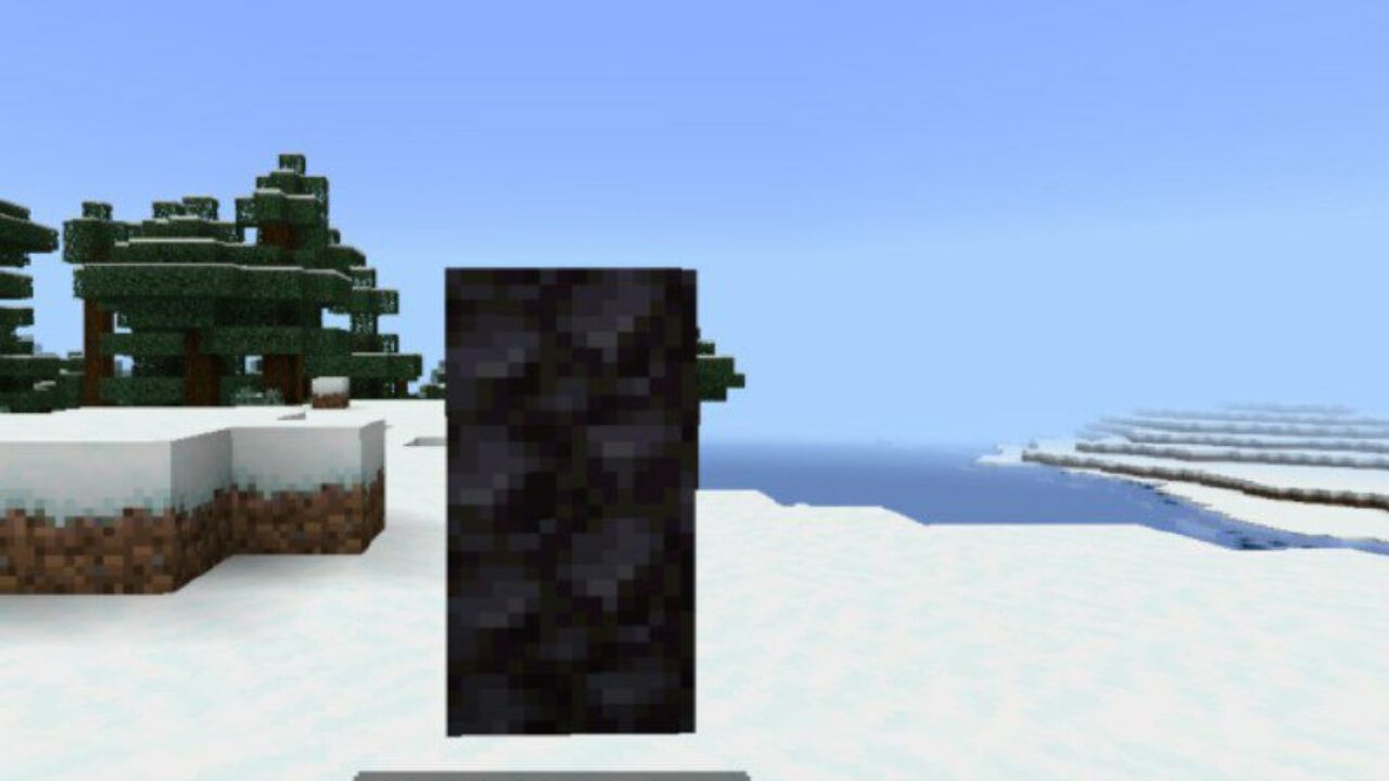 Blackstone from Camouflage Door Mod for Minecraft PE