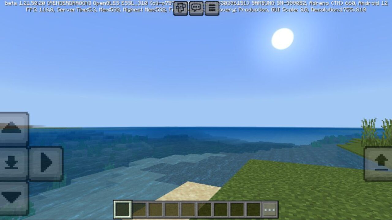 BSL X from BSL Shaders for Minecraft PE