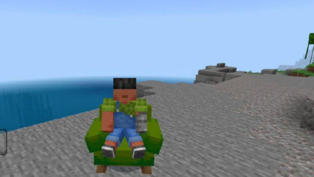 Chair from Couch Furniture Mod for Minecraft PE