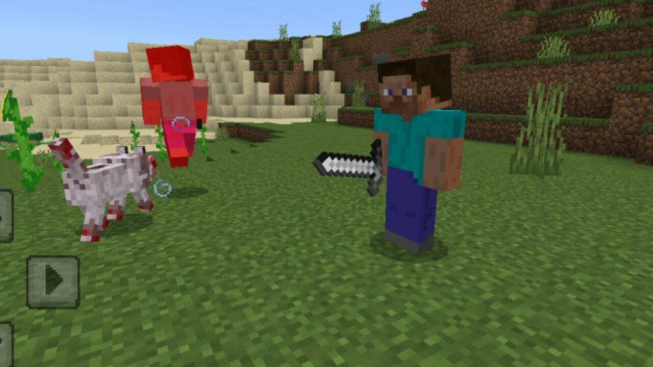 Character from 28 Weeks Later Mod for Minecraft PE