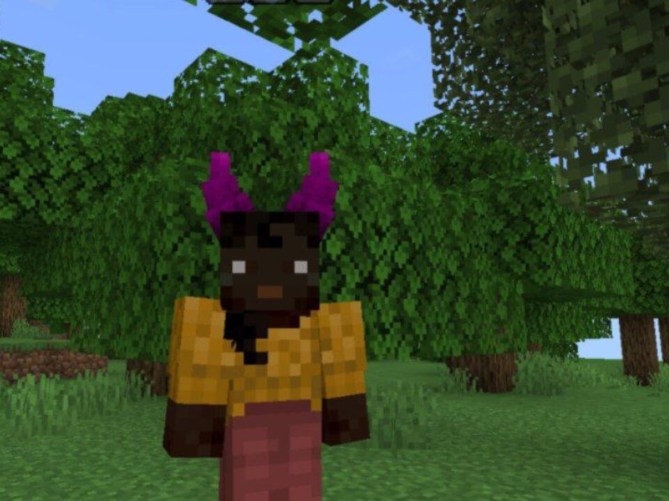 Colored Horns Mod for Minecraft PE