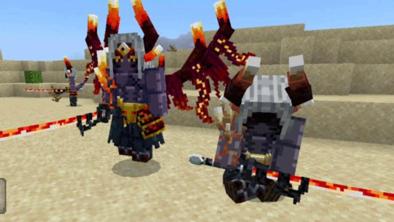 Boss Demon King Mod for Minecraft PE