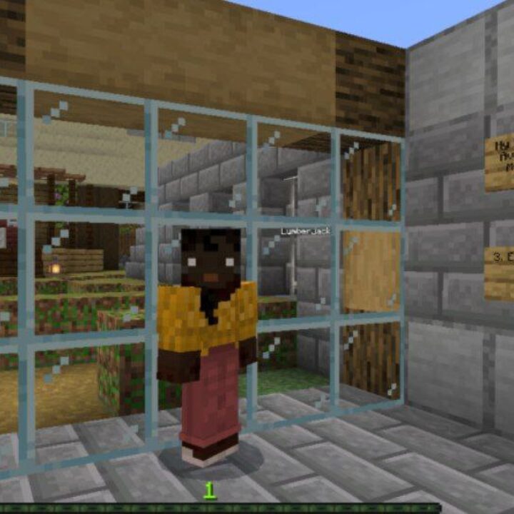 Escape from the Garden Map for Minecraft PE