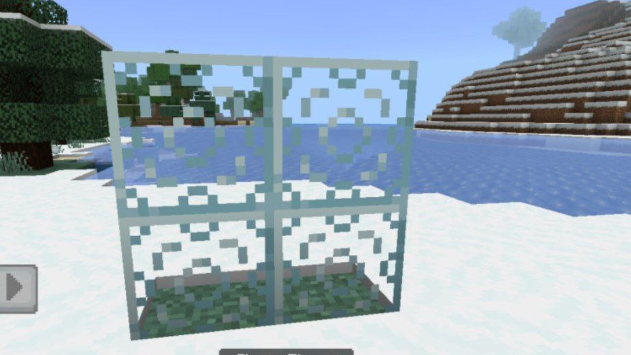 Glass Flower from Dextens Chiselry Mod for Minecraft PE