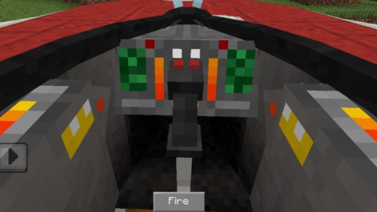 inside from Star Wars Vehicle Mod for Minecraft PE