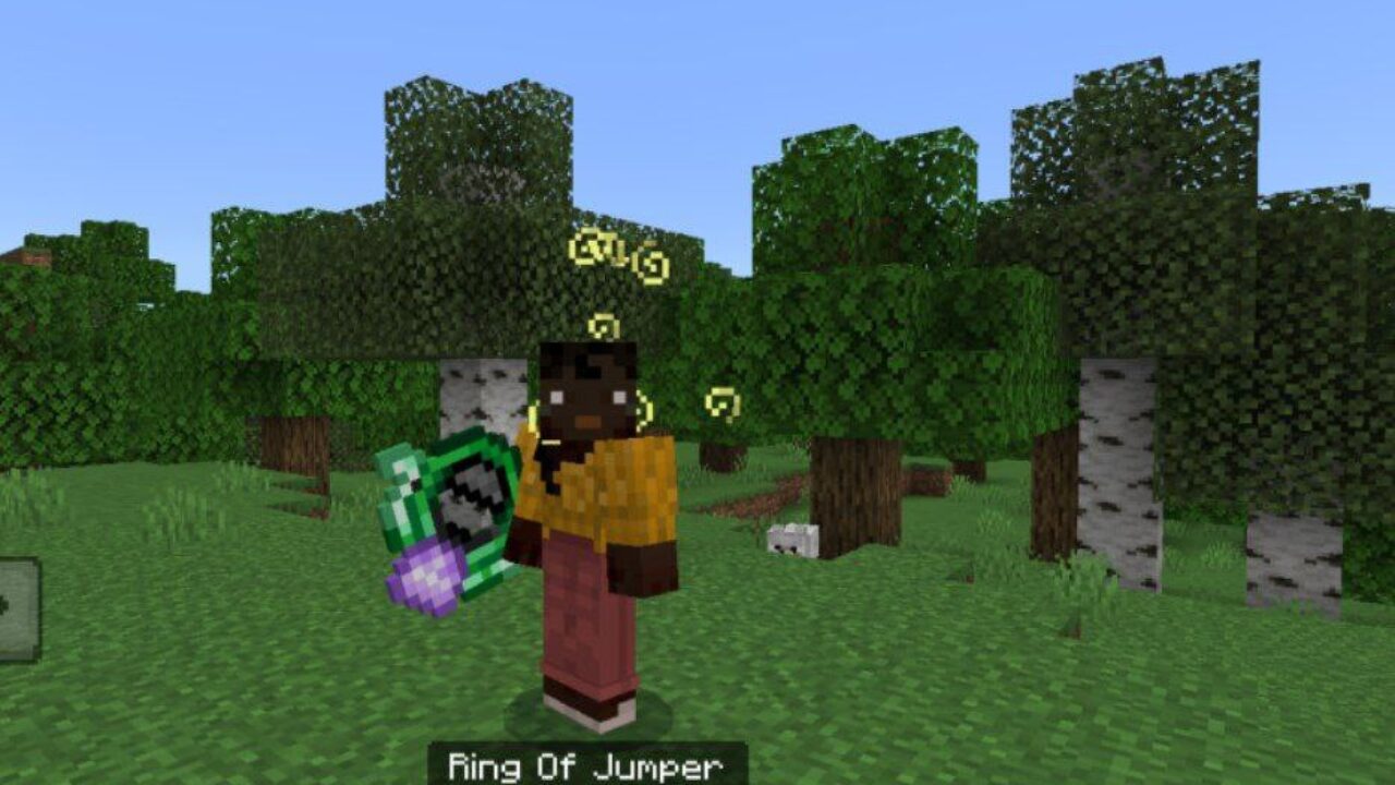 Jumper from Power Rings Mod for Minecraft PE