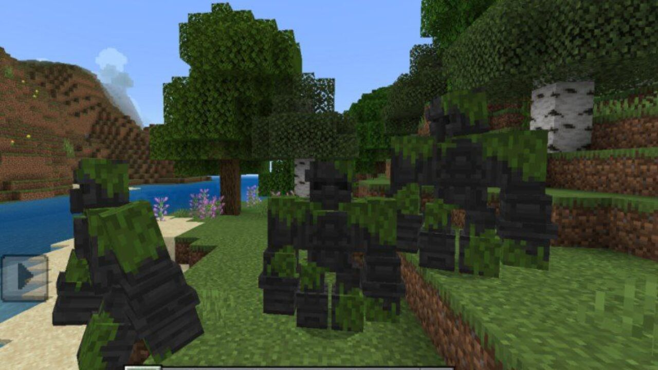 More Mobs from Nature Golem Texture Pack for Minecraft PE