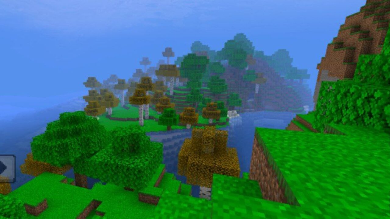 Nature from Ale Shader for Minecraft PE