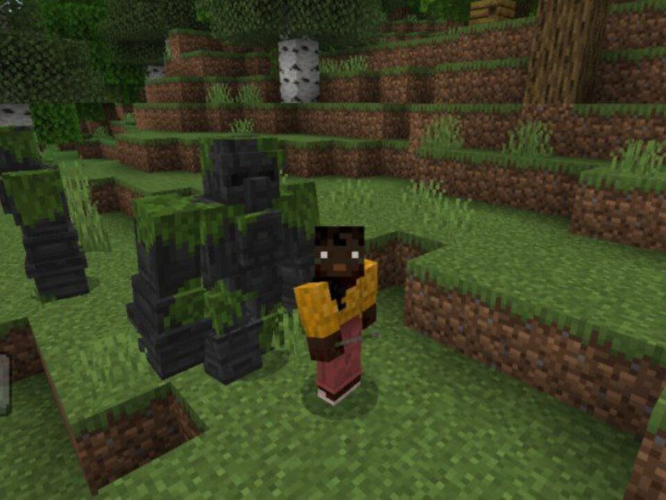 Nature Golem Texture Pack for Minecraft PE
