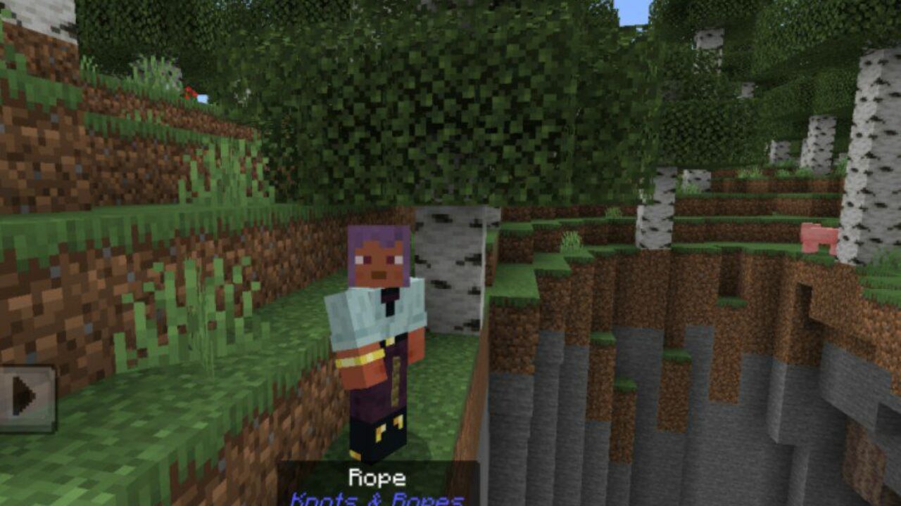 Rope from Knots and Ropes Mod for Minecraft PE