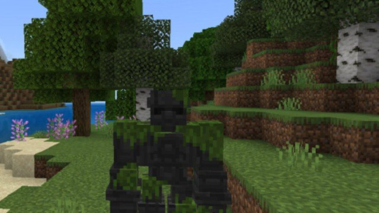 New Look from Nature Golem Texture Pack for Minecraft PE