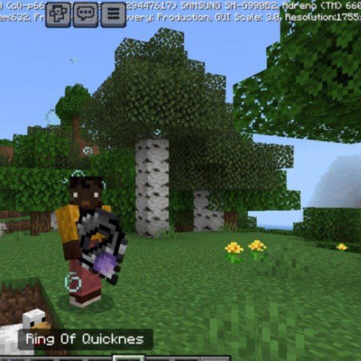 Power Rings Mod for Minecraft PE