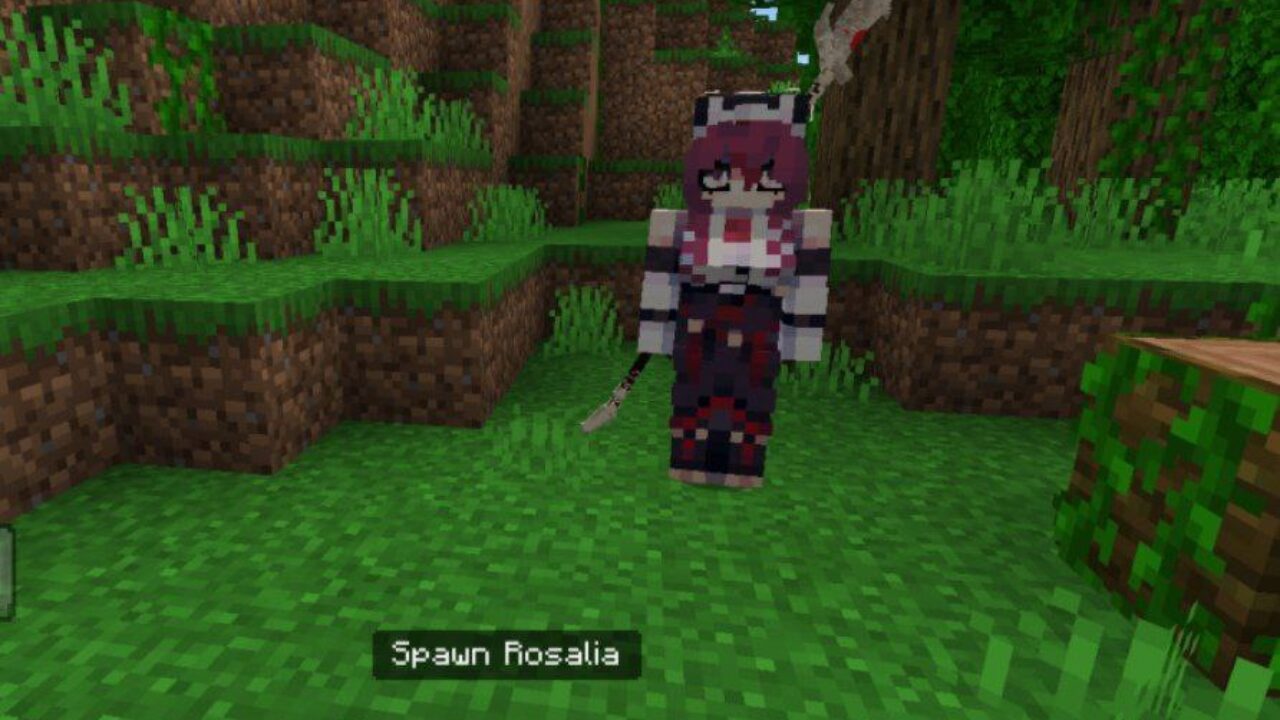 Rosalia from WakHimpact Mod for Minecraft PE