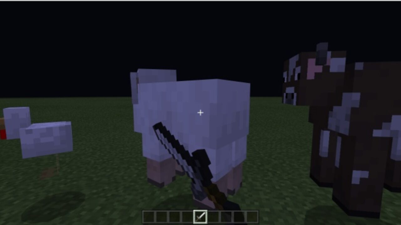 Sheep from Player Teams Mod for Minecraft PE