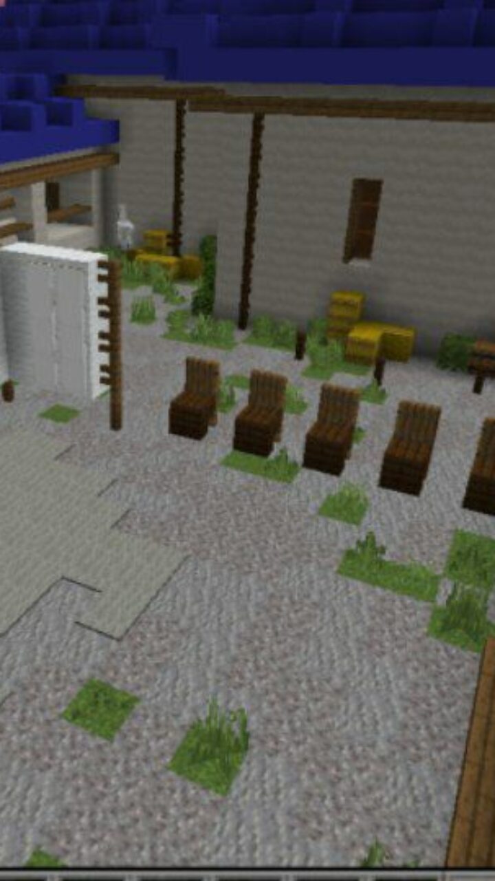 Square from Wanos Flower Capital Map for Minecraft PE